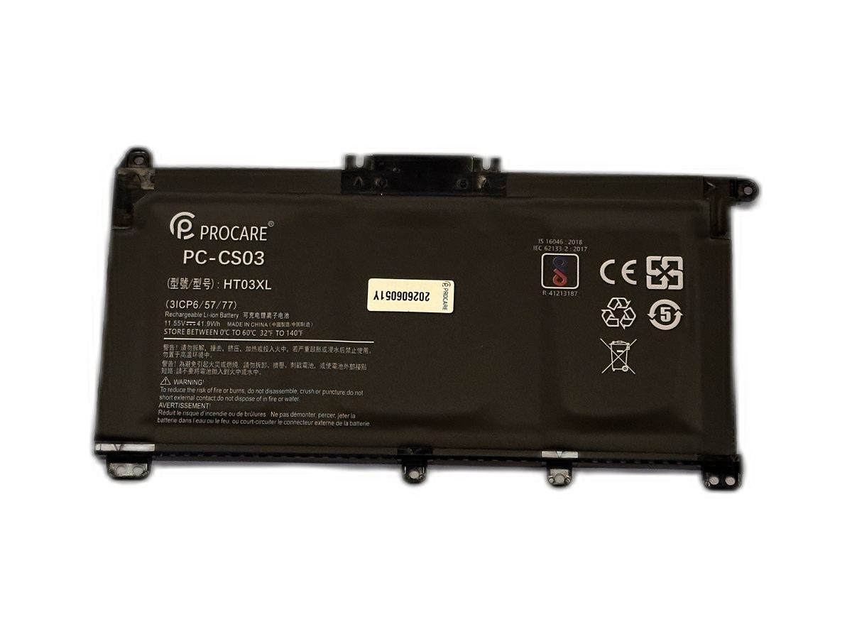 HP Laptop Batteries For HP Laptop Battery HT03XL Replacement Part - Procare Nehru Place