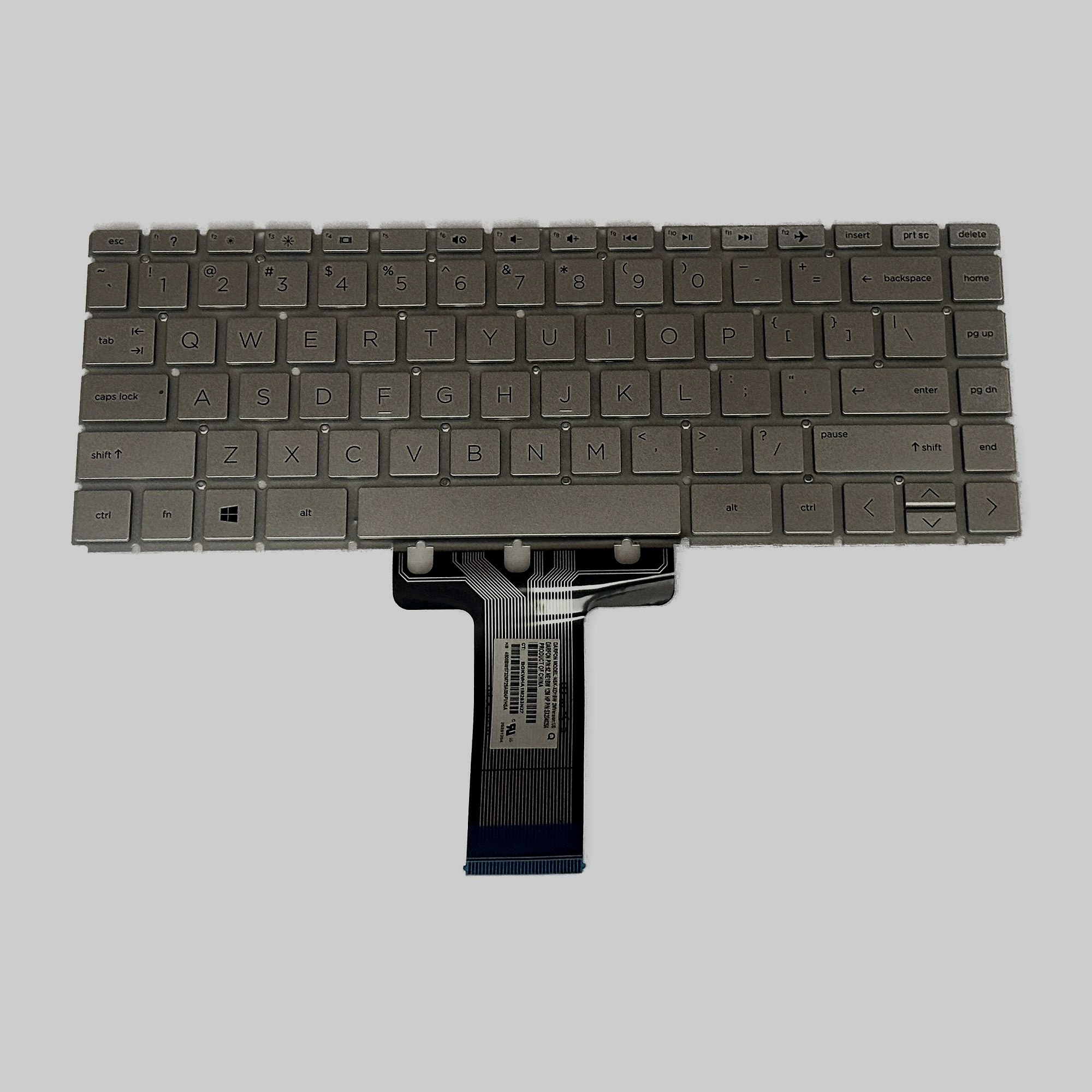HP Laptop Keyboards For HP-14 BS SILVER Replacement Part - Procare Nehru Place