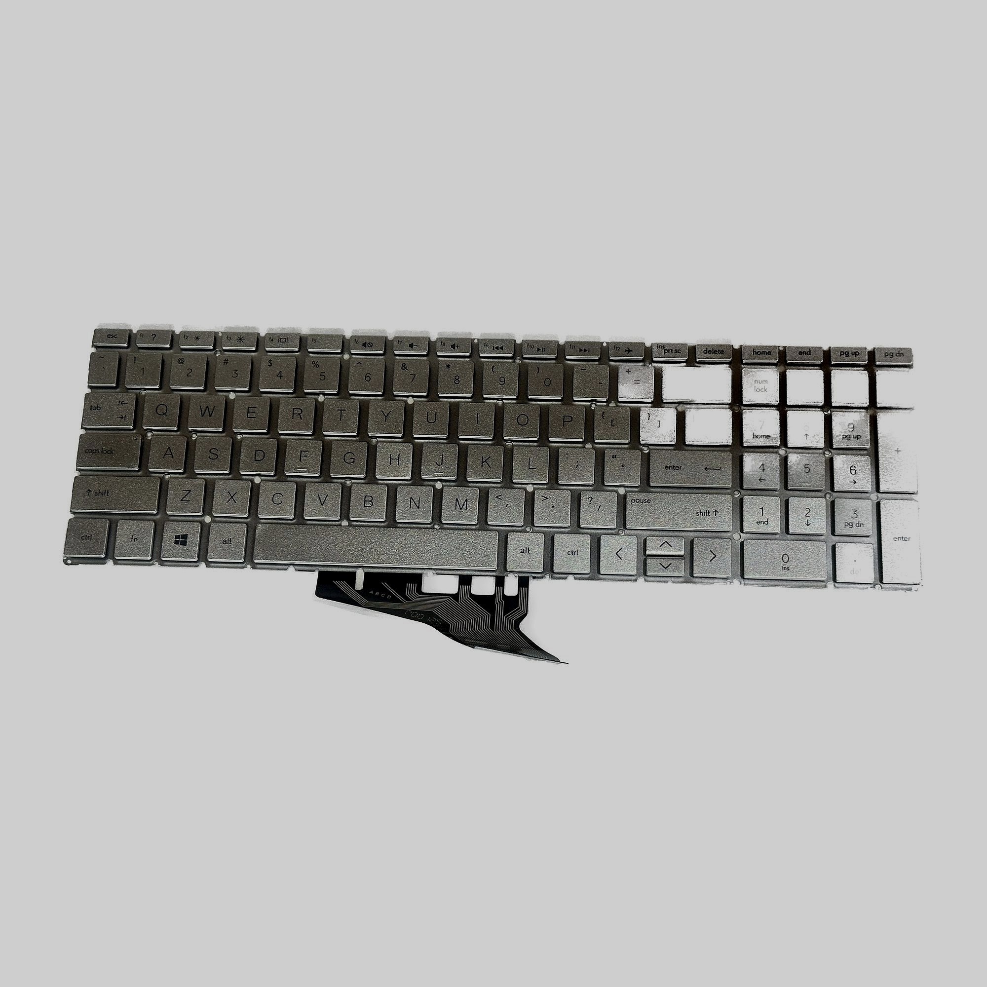 HP Laptop Keyboards For HP 15 DA SILVER Replacement Part - Procare Nehru Place